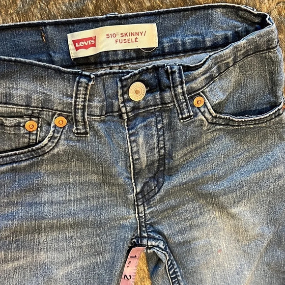 Levi’s kids 510 skinny jeans Sz 8 - Picture 3 of 9